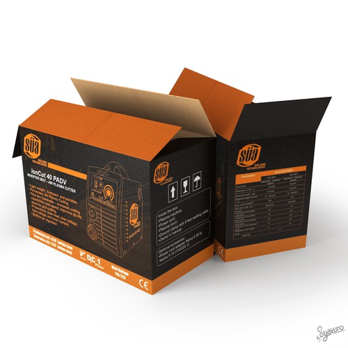 Plasma Cutter Machine, Cover, Panel and Packaging Design Design by syakuro
