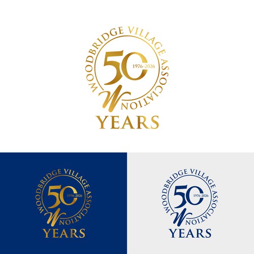Design a 50th Anniversary logo for our community Design by rouf_art