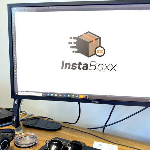 Instaboxx logo Design by Oma Creative Studio