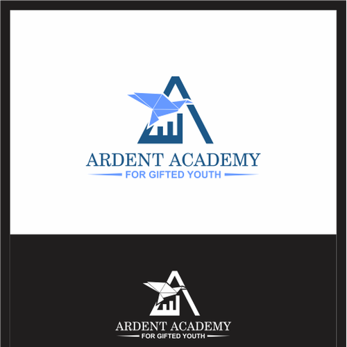 Create a new logo for Ardent Academy, a K-12 STEM education startup (science, technology, engineering and math) Design by pentingYAKIN™