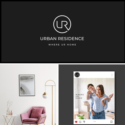 "International Real Estate Company Maastricht" winning Logo & brand identity pack