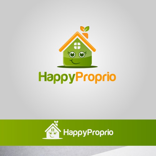 Creer le logo de Happy Proprio Design by Monica M