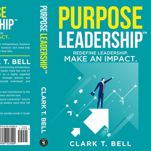 Purpose Leadership Book Cover Design by Bigpoints