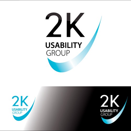 2K Usability Group Logo: Simple, Clean Diseño de ijanciko