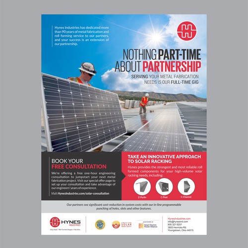 Design a Unique Solar Print Ad That Will Stand Out Réalisé par Dzine Solution