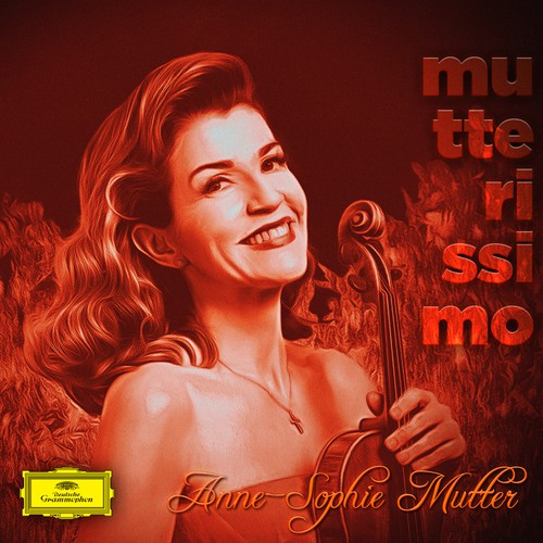 Illustrate the cover for Anne Sophie Mutter’s new album Design by Paulo Duelli