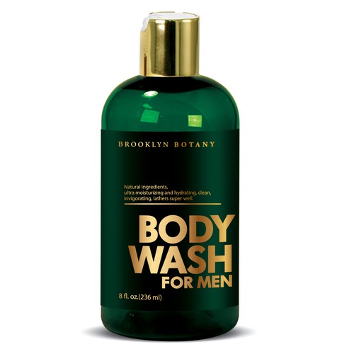 Design a Luxurious Men's Body Wash Design réalisé par Debdutta*