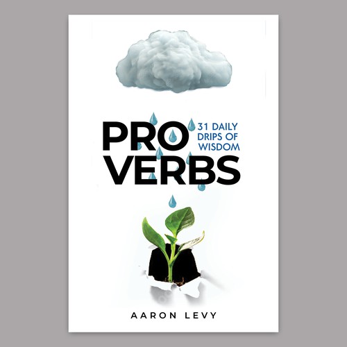 A clean modern book cover design that pulls readers in to grow in leadership Design by ydesignz