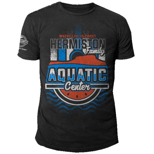 Aquatic Center needs an exciting T-Shirt design! Design by *****CONIEL*****