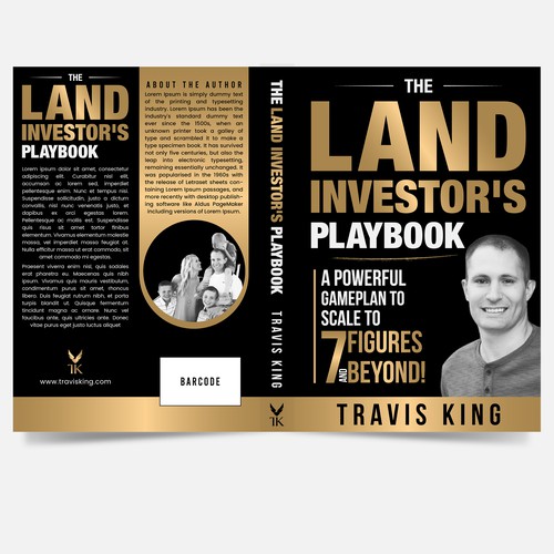 Powerful book cover needed for a book about land investing Design by Unboxing Studio