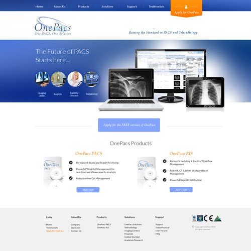 Web page design contest entry by pixelR