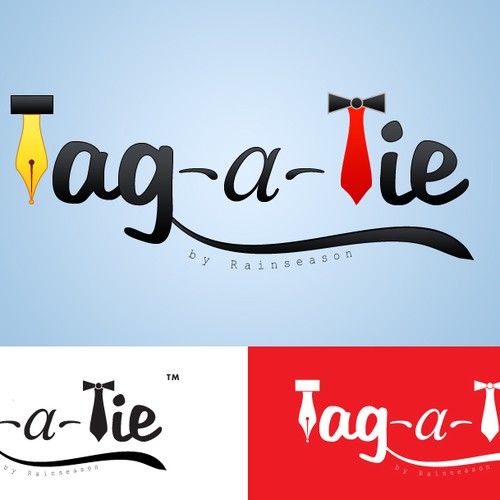 Tag-a-Tie™  ~  Personalized Men's Neckwear  Design by GraphiTivity