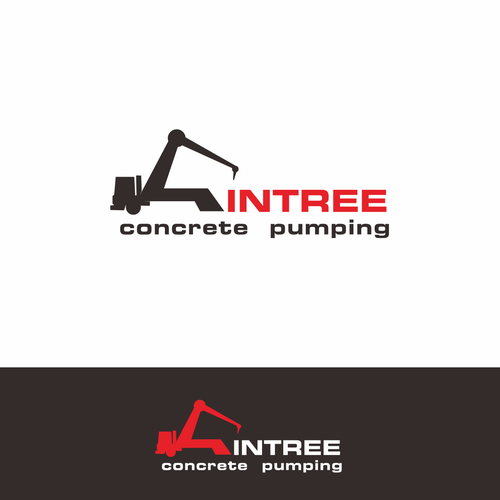 Concrete pump logo for Aintree Concrete Pumping | Logo design contest