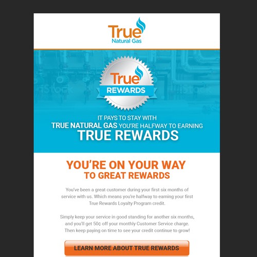 Designs | Eye-catching email template needed for a Natural Gas Utility ...