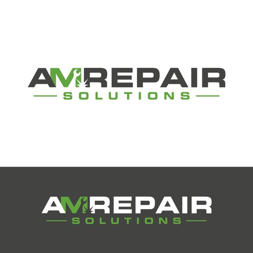 Designs | “AM Repair Solutions Logo & Brand Identity | Logo design contest