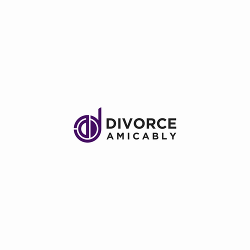 Logo for a new, healthy way for reasonable people to divorce Design von Gatot Kaca™