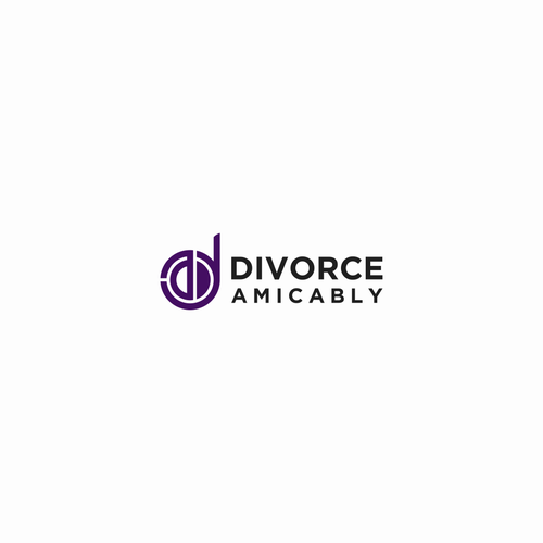 Logo for a new, healthy way for reasonable people to divorce Design by Gatot Kaca™