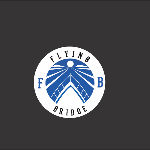 FLYING BRIDGE: Create giving society logo for the Alumni office of the U.S. Merchant Marine Academy. Design by animav studio