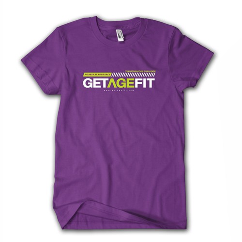 Create Bold, Dynamic Design for Get Age Fit Concierge Studio Apparel Diseño de JasmoroGraphic