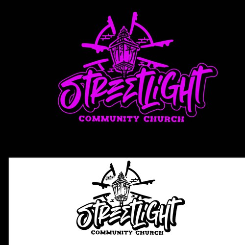 Young, Hip, Urban - Streetlight Community Church Logo Design réalisé par Deduder