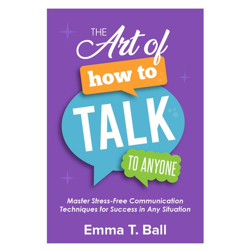 eBook cover for The Art of How to Talk to Anyone Design by qwerty4