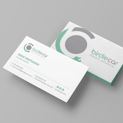 business card for company called birdie Design by Rakibh