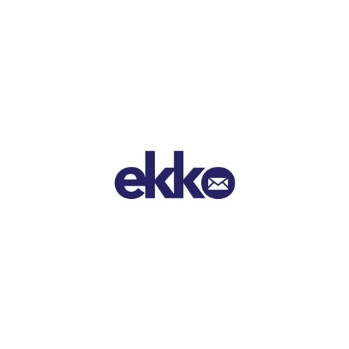 SIMPLE LOGO - ekko Letters then dm after Design by tristar