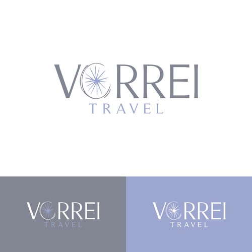 Boho European Travel Logo Design Design by AjiCahyaF