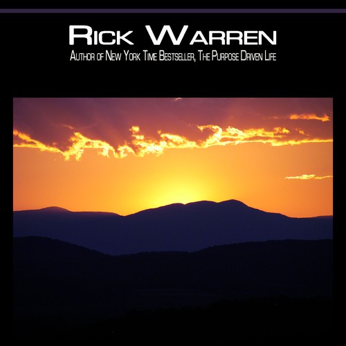 Design Rick Warren's New Book Cover デザイン by M's Designs