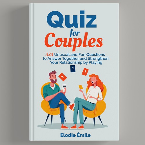 Design a book cover for a Couples Quiz Design by Crimson Lemons