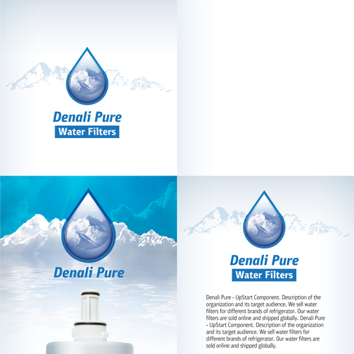 Designs Design a logo and retail package for water filter brand with