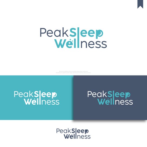 In need of a statement piece logo for our new sleep wellness business! Please emphasize 'sleep well' in logo. Design by OpheRocklab