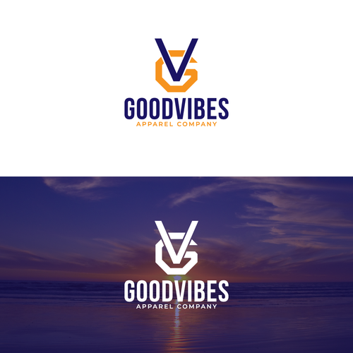 Brand logo design for surfer apparel company Diseño de Evonte Studios