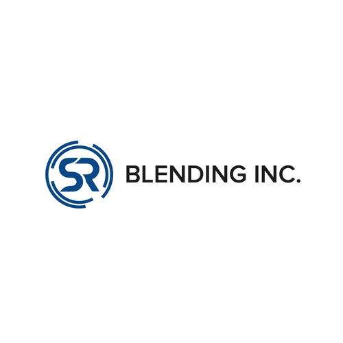 Logo for SR Blending Inc. Design by Gary T.
