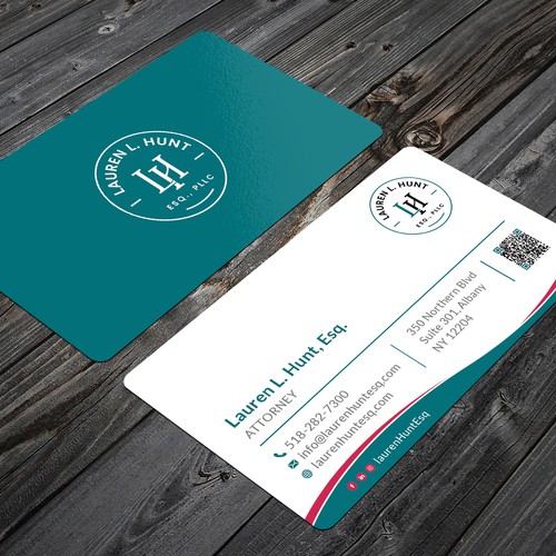 Design business cards and letterhead for a modern law firm Design by Roni_