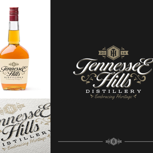 Tennessee Hills Distillery Logo Design Contest Design by Widakk