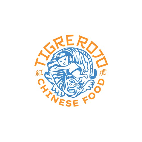 Tigre Rojo Chinese Food Design by Babel Port