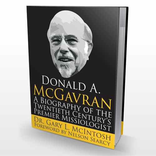 Create a compelling book cover design for an academic biography for Christian pastors and students Design by Arbëresh®