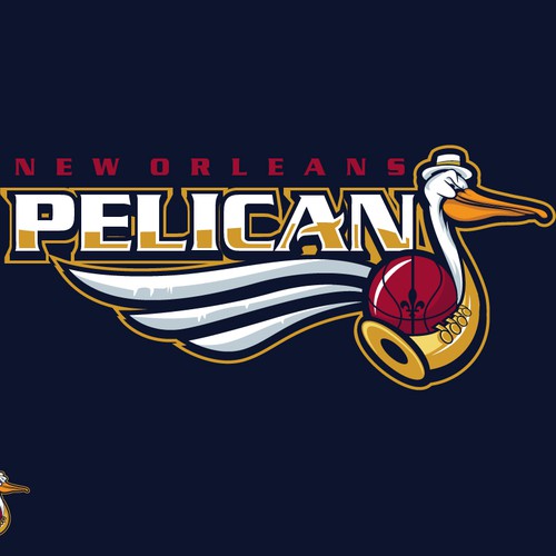 Design 99designs community contest: Help brand the New Orleans Pelicans!! di KiMLEY™