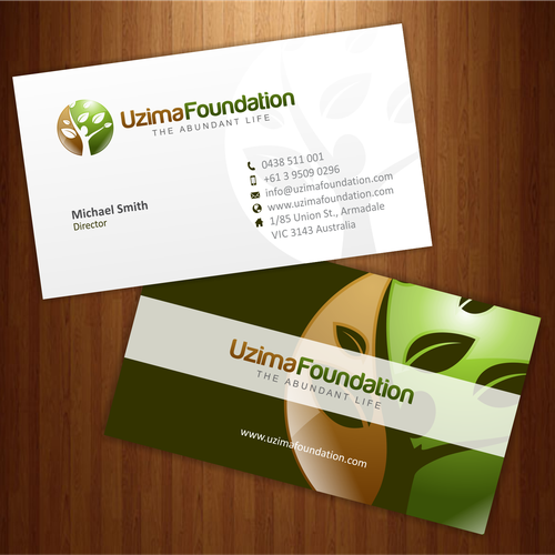 Cool, energetic, youthful logo for Uzima Foundation デザイン by chilibrand