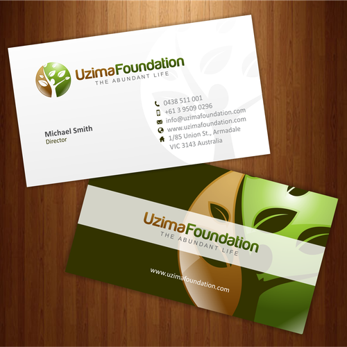 Cool, energetic, youthful logo for Uzima Foundation Réalisé par chilibrand