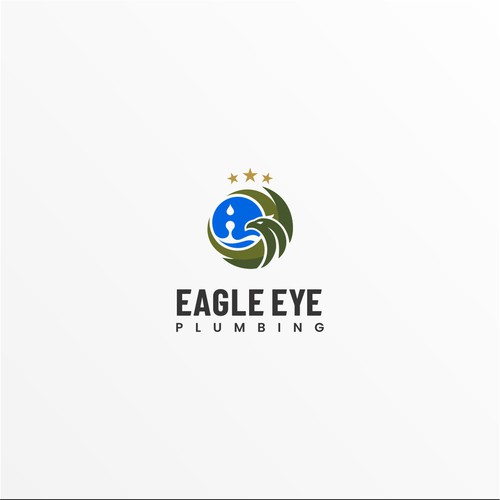 Eye catching and very marketable logo for plumbing company. The company name is Eagle Eye Plumbing Design by R.one