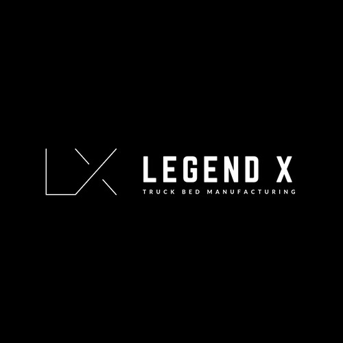 Legend X Truck Bed's Logo Design by WisesaArt