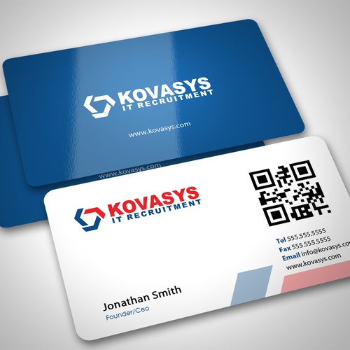 Help Kovasys Inc. with a new stationery Ontwerp door conceptu