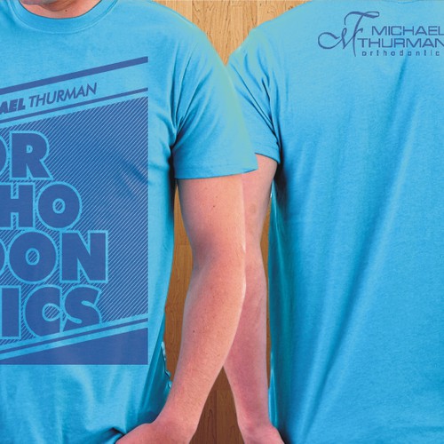 T-shirt design that orthodontic patients will LOVE to wear. Design por thebeliever