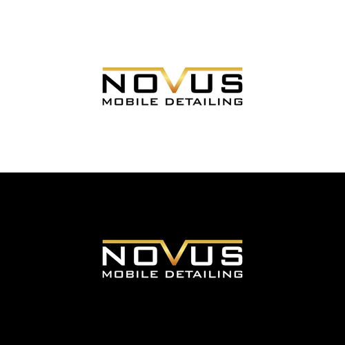 "Luxury mobile detailing brand" winning Logo & business card