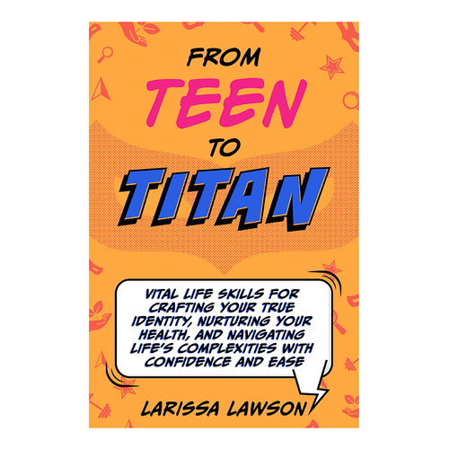 We need an awesome book cover for our book Design by Krestan Kühnen