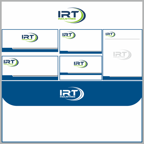 Design by diajenk WD titled "Corporate Logo/Identity for IRT Industries"