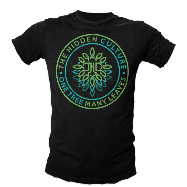 Diseño de rugun titulado "one tree many leaves"