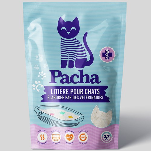 Cat Litter startup Minimalistic packaging - Contest Design von agooshe